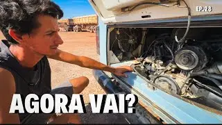 DEPOIS DE 4 DIAS PARADOS, A KOMBI VOLTOU PRA ESTRADA! EP.28