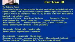 Bhushan Bhatia - Russian Lesson 38 - Perfective Aspect
