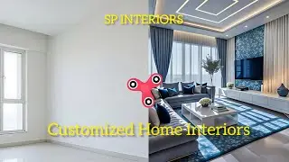 Home Interior Tour | Best Turnkey Interior Designers Bangalore | Ultimate Room Makeover SPs@1019 #yt