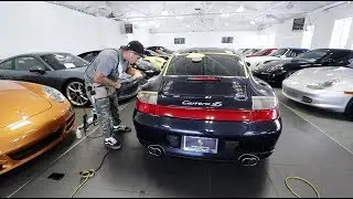 Paint Correction on a Porsche