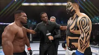 Mike Tyson vs. Tribal Warrior - EA Sports UFC 2 - Epic Fight