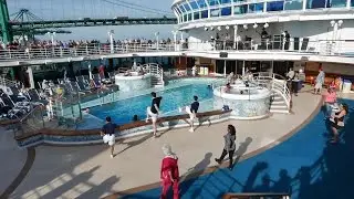 Sail Away Party Princess Cruises Ruby Princess Port of Los Angeles