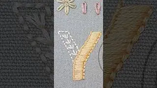🎥 How to Create a Unique Letter Y Embroidery | Full Tutorial