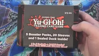 Yugioh Target Value Deck Box Opening - 5 Packs 20 Sleeves & 1 Deck of Cards