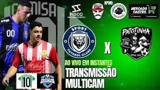 PATOTINHA FC X SPORT FC - FINAL COPA MUNICIPAL DE FUTEBOL SOCIETY ADULTO MASCULINO