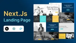 Build a Small Business Landing Page with Next.js 15 & Tailwind CSS