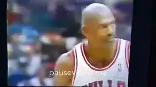 Double Technical Fouls- different players associated with Michael Jordan