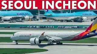 Airport Action SEOUL INCHEON Plane Spotting