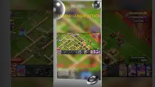 DAILY LEGEND LEAGUE ATTACK.#clashofclans #legendleagueattack