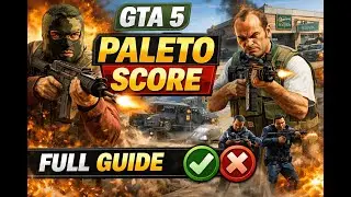 GTA 5 Paleto Score Mission Full Tutorial Step by Step | GTA V | TUTORIAL #2