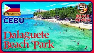 Dalaguete Beach Park Cebu 🇵🇭 (Popular spot in Dalaguete,Cebu) 4K Walking Tour / 4K Beach Walk