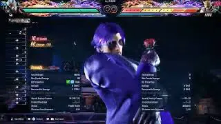 Tekken 8 Lee Wall to Wall Carry Combo 102 Damage