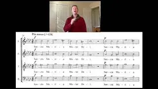 Ave Maria (attrib. Victoria) - Soprano practice