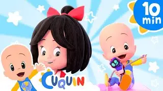 Learn the emotions  | Cleo and Cuquin Nursery Rhymes for Kids