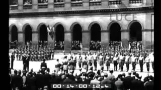 Il generale Gouraud decora i volontari e i garibaldini italiani che fecero parte dell'Armata