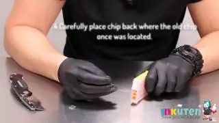 How to replace chip on epson T220 T288 T252 T200 refillable ink cartridges