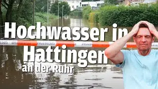 Hochwasser/ &Uuml;berschwemmung durch Starkregen - Hattingen Ruhr 2021