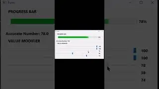 How to Connect a Horizontal Slider to a Progress Bar for Loader Increase and Decrease in Qtdesigner