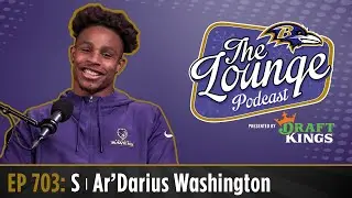Ar'Darius Washington Joins The Lounge | Baltimore Ravens