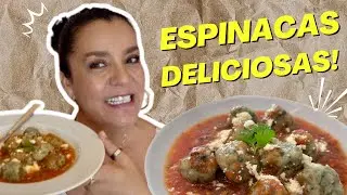 BOLITAS DE ESPINACAS, F&Aacute;CIL Y DELICIOSO!