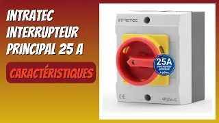 AVIS (2026): Intratec Interrupteur principal 25 A. D&Eacute;TAILS