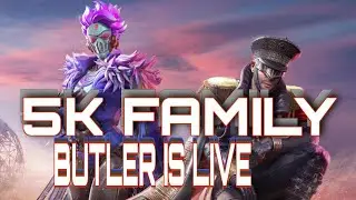 Pubg live in Malayalam |Thanks For The 5K family 💙|#Butleryt