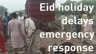 Pakistan train crash: At least six dead and 150 injured