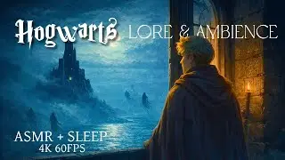 Azkaban and Dementors | Soft-Spoken Hogwarts Lore for Sleep | Cozy Fireplace ASMR Ambience (4K)