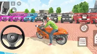 Modified 2️⃣ black 🖤 Jeep 🤩 Gangester life in indian streets |Open worldGame game for Android ❤️