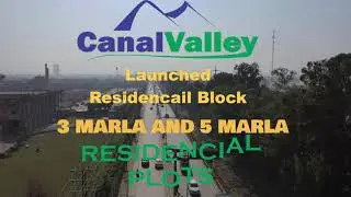 Booking Start In canal valley 3 Marla plot on 8 month easy instalment Al NUSRAT MARKETING