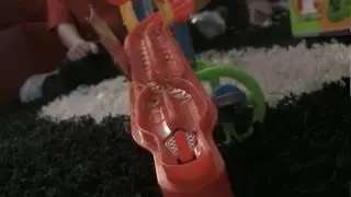 Mighty Beanz slam and smash race track