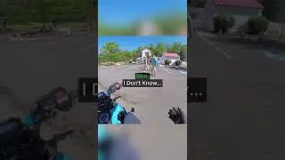 Biker Gets Confronted By Strangers In a Parking Lot😳