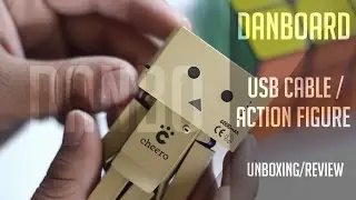 Danbo USB Cable and Action Figure Unboxing/Review