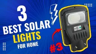 Top 3 | Solar Powered Street Lights | Unboxing and Review