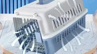 Pet Carrier Na Approve ng Airlines #dog #cat #petcage #cage #travelcage #petcarrier #shopeetagtowin