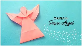 Origami Angel Tutorial | Christmas Paper Craft Ideas