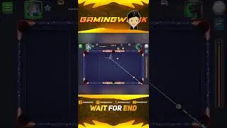 crazy trickshot in starry night 9 ball 8 Ball Pool#gamingwithk #8ballpool #lev