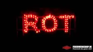 Figurenlichter, Leuchtfarbe Rot (BB-115 1)