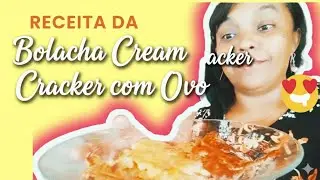 Como Fazer Bolacha Cream Cracker com Ovo (F&aacute;cil e Delicioso!)