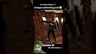 Unique swimming pool 😯//Built//#mrindianhackere #shorts