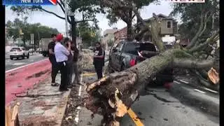 Impact of Isaias hurricane