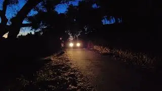 Incredibly relaxing NIGHT WALK in countryside PORTUGAL: Galegos, Marv&atilde;o