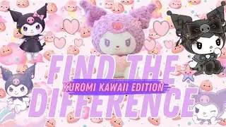 Find the difference🎀🌸💖kuromi kawaii edition