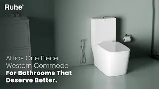 Say Goodbye to Splash & Stains with this One Piece Commode | Ruhe