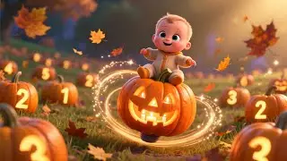 Pumpkin Party on Halloween | Fun Holiday Song for Kids | Festive Nursery Rhyme