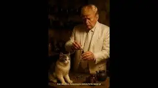Trump&rsquo;s Kindness | Healing the Injured Cat in an Old Kitchen🐾❤️