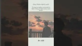Self Discovery #wisdom #self #discovery #alanwatts
