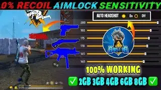Free Fire 2025🔥 Best Sensitivity Setting| Headshot Setting in FreeFire| Free Fire Pro Player Setting