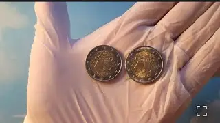 Поиск монеты номиналом 250 евро #012