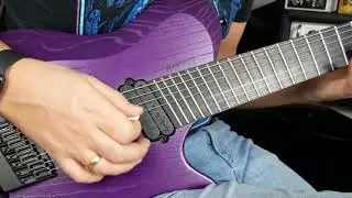 In Flames - Only for the Weak (Guitar Cover by Karen) Kiesel ZM 7